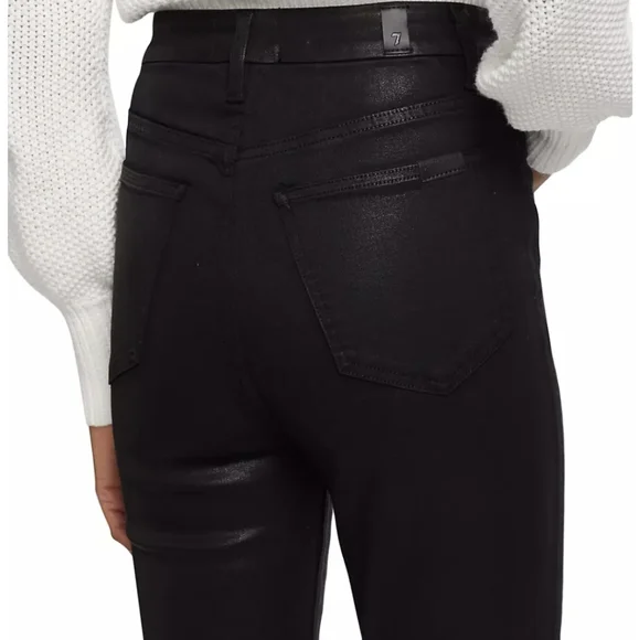 7For all mankind black jeans - Picture 8 of 10